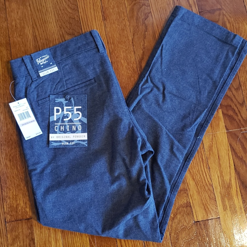 Original Penguin Slim fit chino pants 32x32 new
